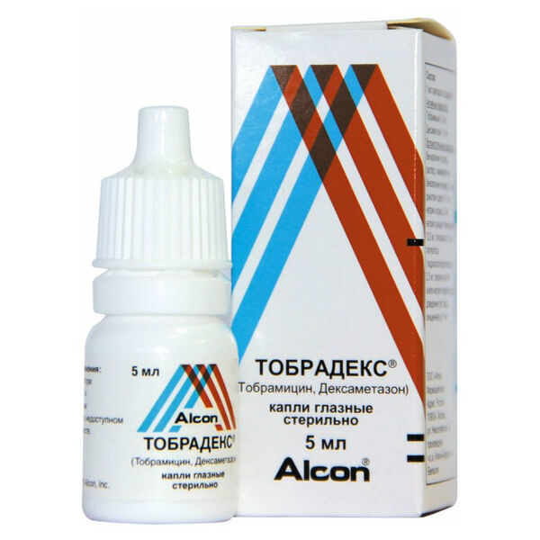 Тобрадекс глазная капля 5мл