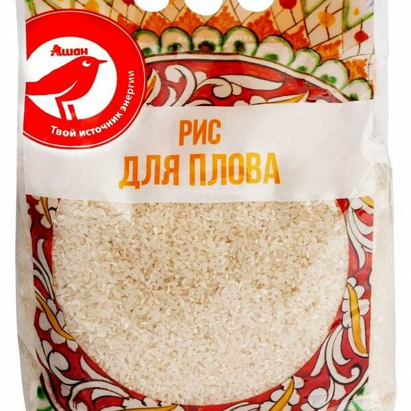 Рис АШАН Красная птица для плова