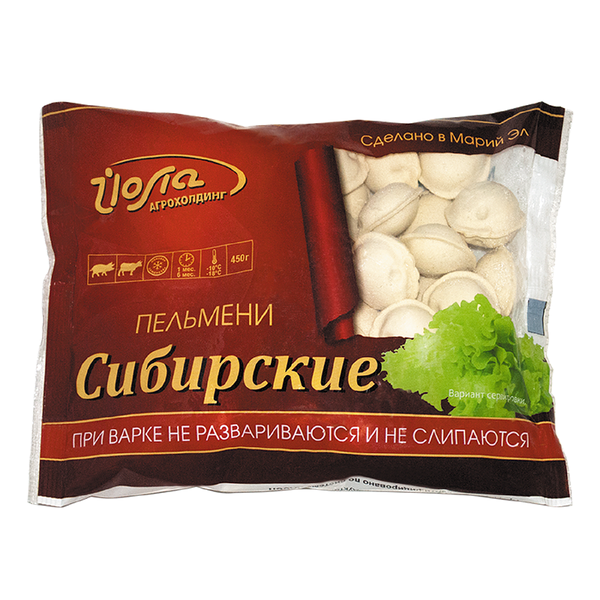 Пельмени Йола Агрохолдинг Сибирские