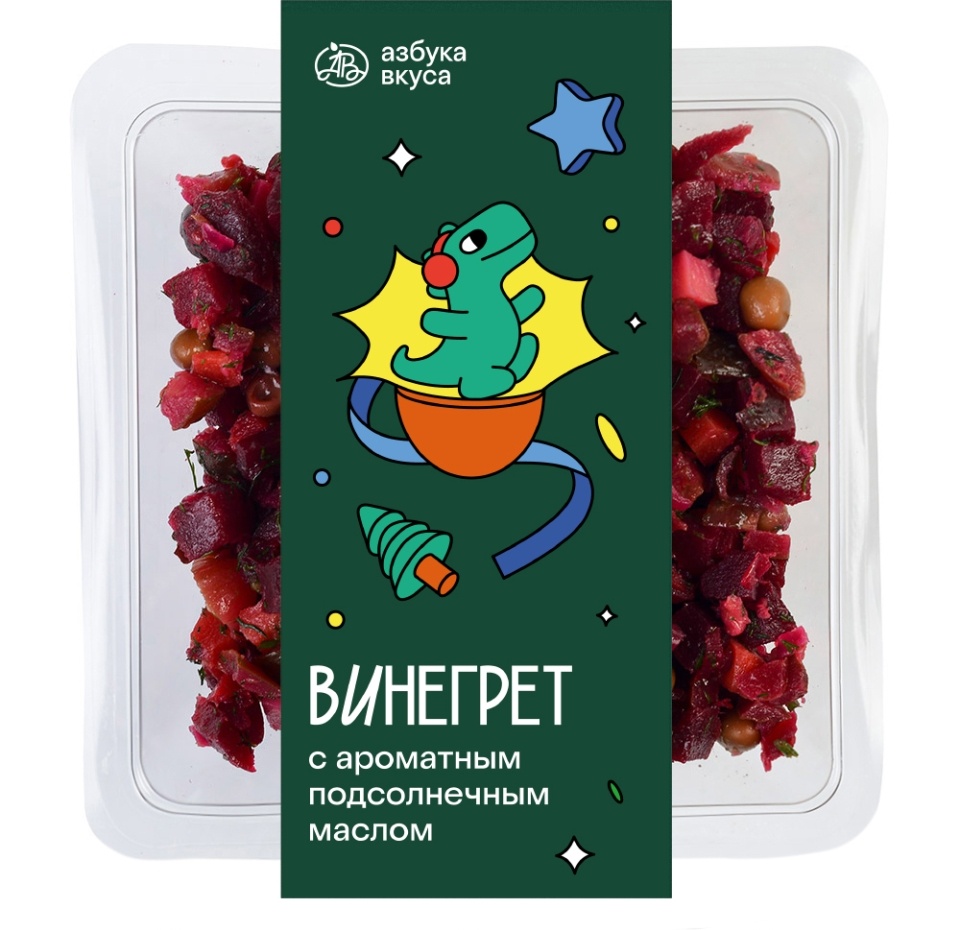 

Винегрет с ароматным подсолнечным маслом 500 г