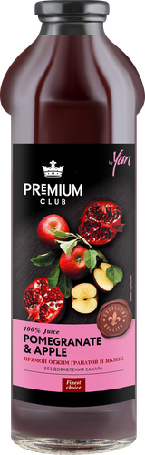 

Сок Premium Club Гранат, яблоко прямого отжима 0.93 л