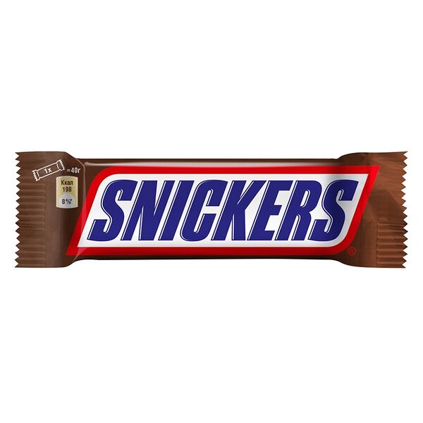 Батончик шоколадный Snickers