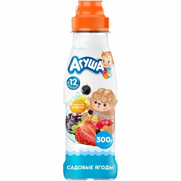 Вода и сок Агуша Садовые ягоды