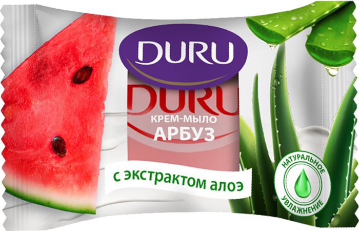 

Крем-мыло Duru Арбуз и экстракт Алоэ 80 г