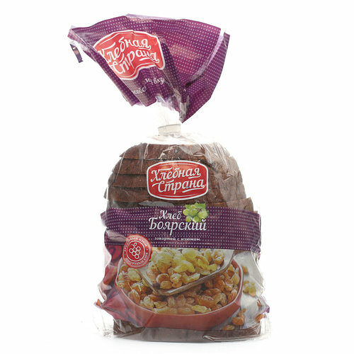 Хлебная страна хлеб Боярский с изюмом