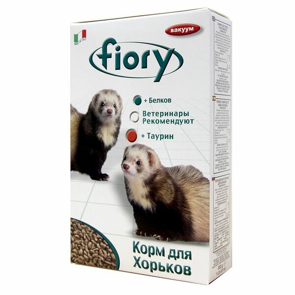 Fiory Корм для хорьков Farby 650г