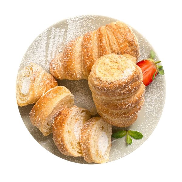 Пирожное «Трубочка с белковым кремом» от шеф-кондитера