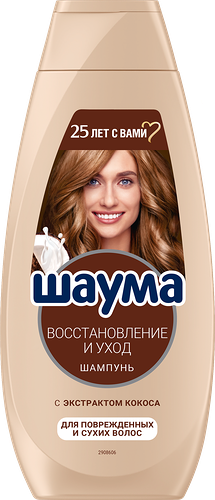 Шампунь для волос Schauma Восстановление и уход, 360мл