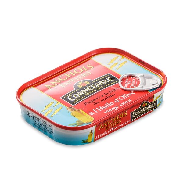 Анчоусы экстра в оливковом масле первого отжима, Connetable, 100г