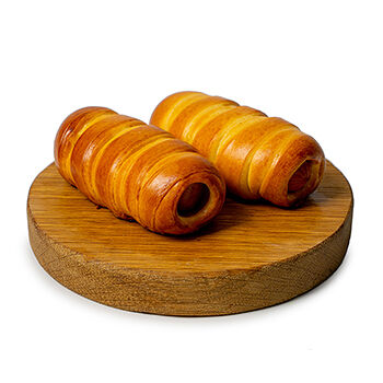 Сосиска в тесте от шеф-пекаря «Азбуки вкуса»