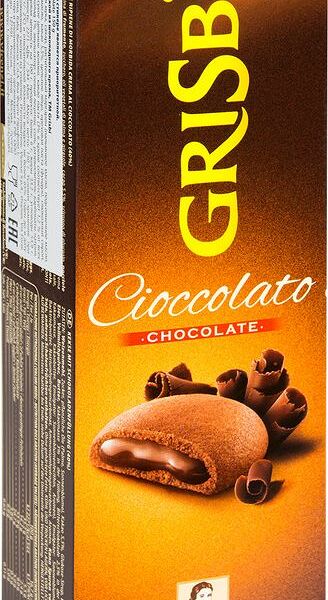 Печенье Grisbi с шоколадным кремом, 150г