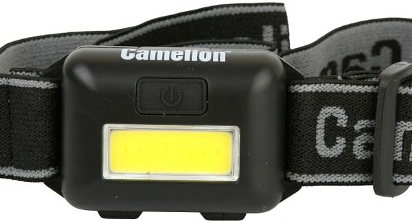 Фонарь налобный Camelion LED5355 1Вт COB LED 3XAAA