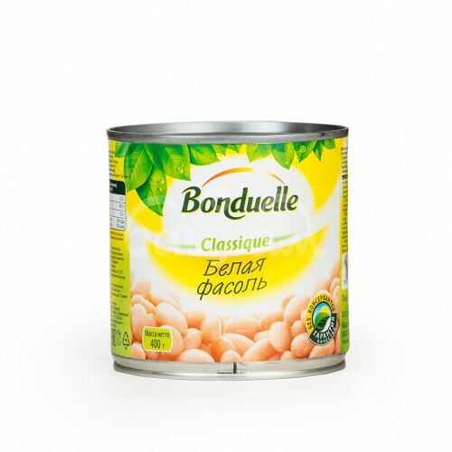 Фасоль Бондюэль 425мл/400гр Белая ж/б ключ