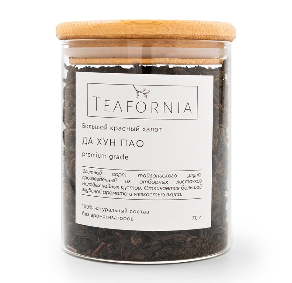 

Чайный напиток TEAFORNIA Улун Да Хун Пао 70г, Россия