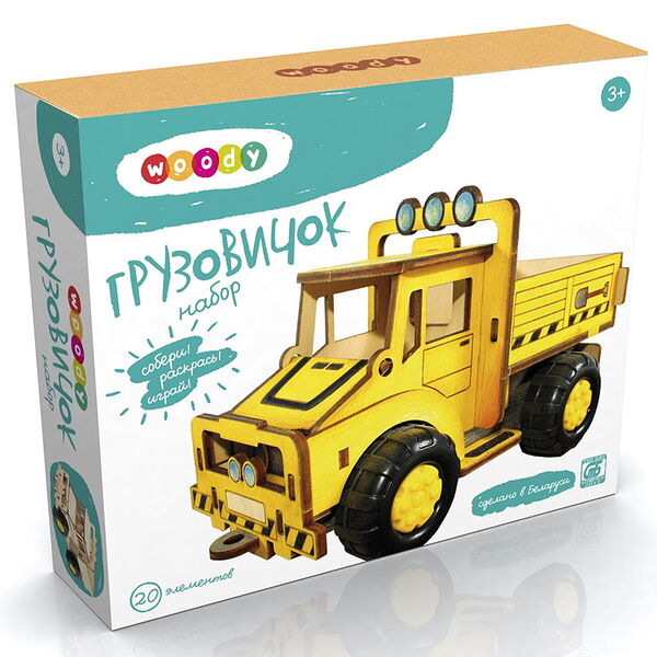 Игрушка Вуди Набор Грузовичок Серия Конструктор