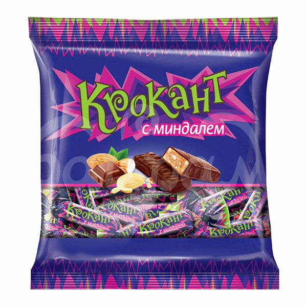 Конфеты Крокант  180гр с Миндалем пакет