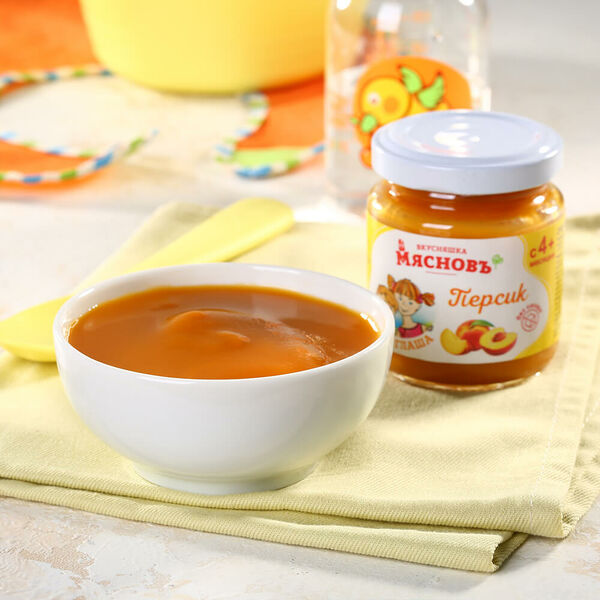 Пюре из персиков без сахара ГОСТ МясновЪ Вкусняшка