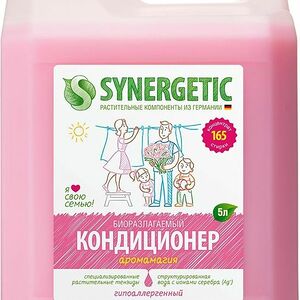 Кондиционер-ополаскиватель для белья Synergetic Аромамагия