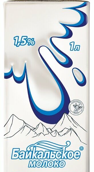 Молоко Янта ультрапастеризованное, 1.5%