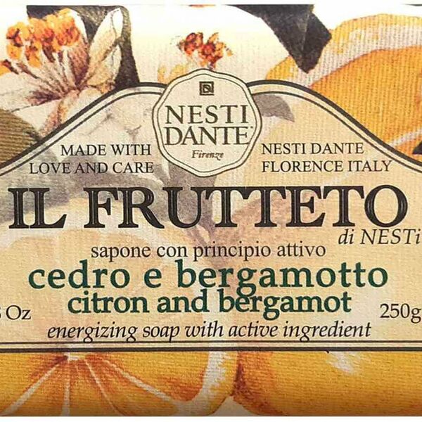 Мыло твердое Nesti Dante Il frutteto Citron and Bergamot 250 г 