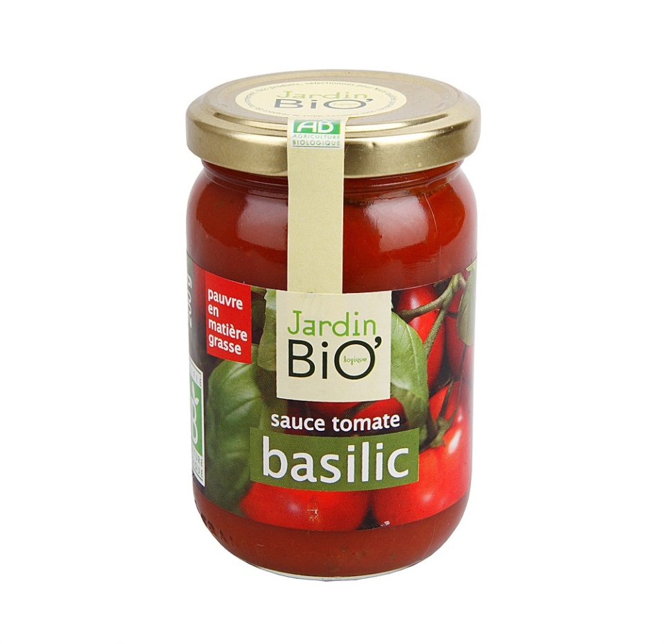 

Соус "Les Jardins Biologiques" томатный с базиликом