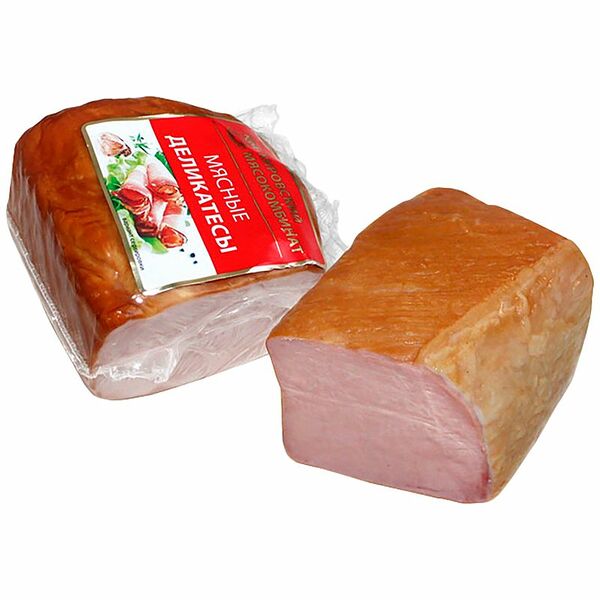 Карбонад свиной Кировский МК Юбилейный копчёно-варёный охлаждённый