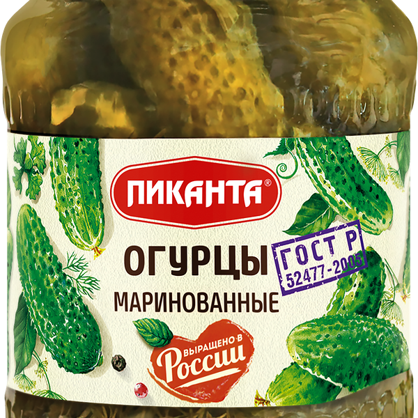 Огурцы маринованные Пиканта