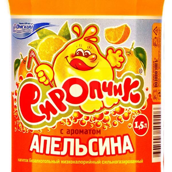 Напиток Сиропчик Апельсин 1.5л