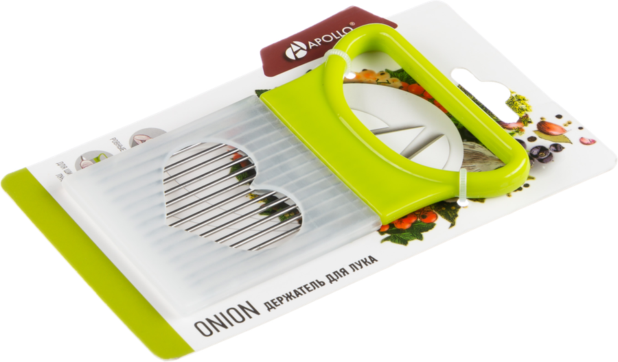 

Держатель для лука APOLLO Onion, нержавеющая сталь, пищевой пластик