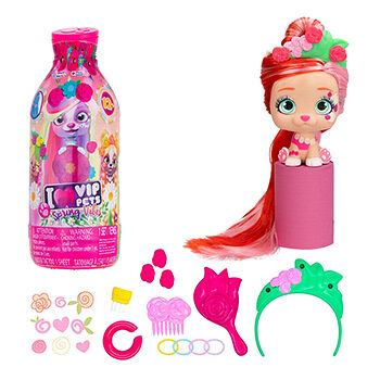 Игрушка-фигурка «Модный щенок» Vip Pets Spring Vibes, 13 видов в ассортименте, Imc Toys, 1 шт., Китай