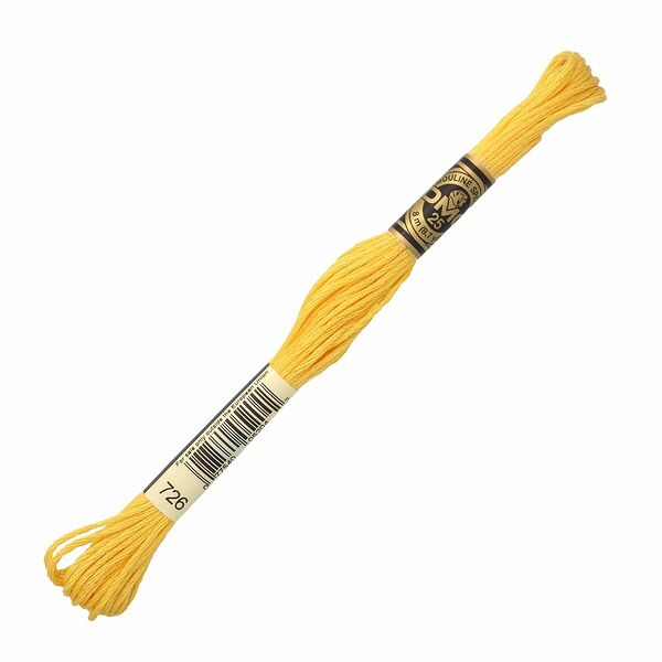 Мулине DMC 117, 8 м (726), 1 шт