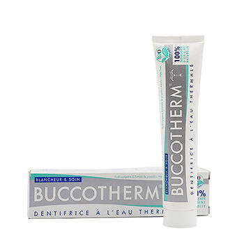 Зубная паста «Отбеливание и уход» с термальной водой, Buccotherm