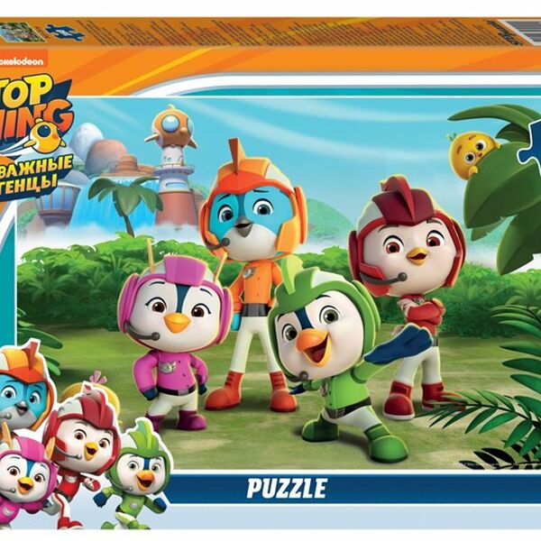 Мозаика puzzle 160 Отважные птенцы Никелодеон арт 94114