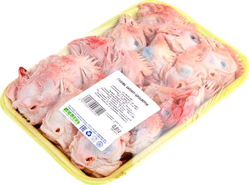 

Головы куриные ТРОЕКУРОВО охл. вес до 1.0 кг