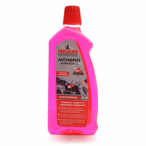 Антифриз Ultra Plus 12 (зеленый) - 40 ТМ Nigrin (Нигрин)