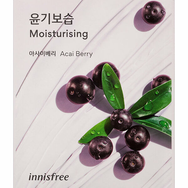 Маска для лица Innisfree Squeeze Energy с экстрактом ягод Асаи 22 мл