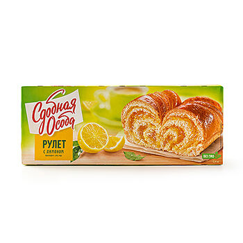 Рулет Сдобная особа с лимоном, 400г