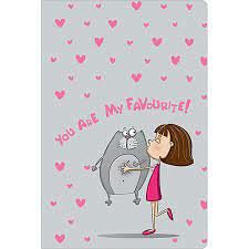 Блокнот My favorite А6 96 листов   твердая ламинир обложка соффтач с выб лакированием3163