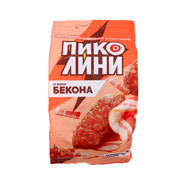 Изд колб мясн с/к Колбаска п/сух Пиколини со вкусом бекона 50г мгс