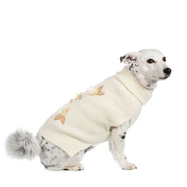 Свитер для собак 50см 2XL бежевый (унисекс)