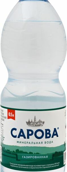 Вода минеральная Сарова газированная