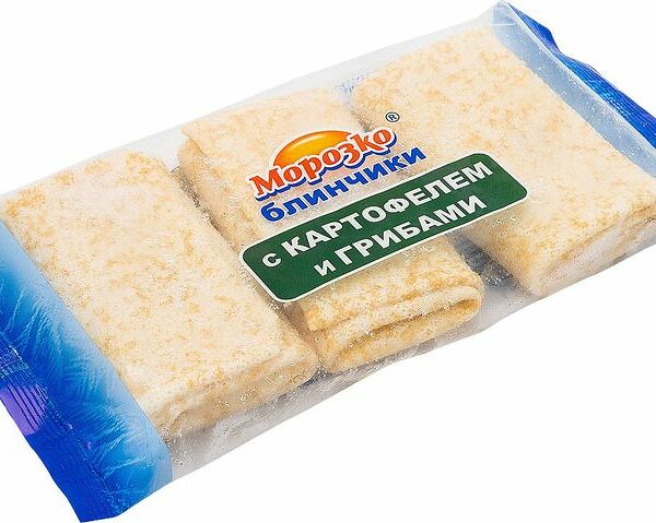 Блины Морозко с картофелем и грибами, 210г