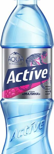 Напиток Aqua Minerale Актив со вкусом малины негазированный