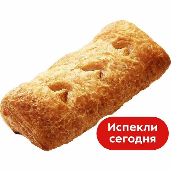Слойка с начинкой Вишня 60г