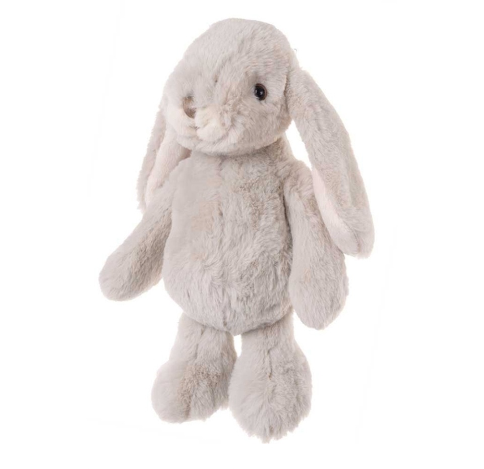 

Игрушка мягкая Bukowski Кролик светло-серый 25 см