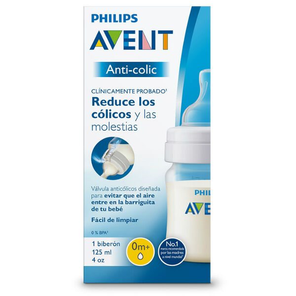 Бутылочка для кормления Anti-colic, 125 мл. , 88101 Philips AVENT