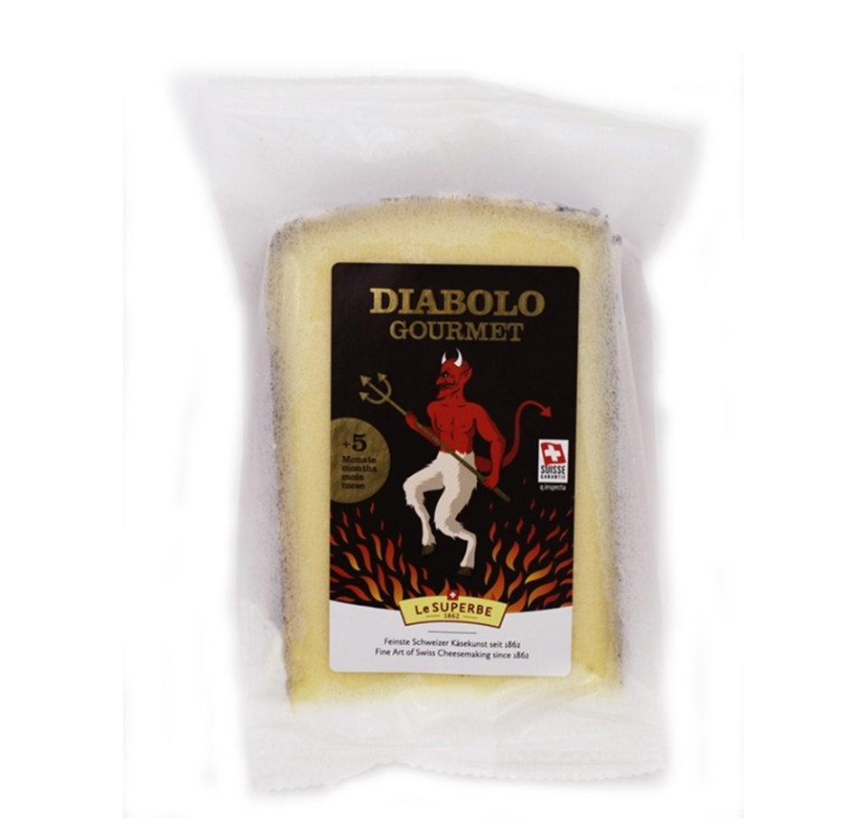 

Сыр твердый Le Superbe Diabolo Gourmet 50% 200 г