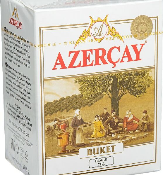 Чай черный Азерчай Букет 100г