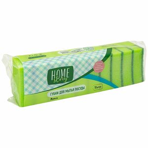 Губки для мытья посуды Home Story, 10шт
