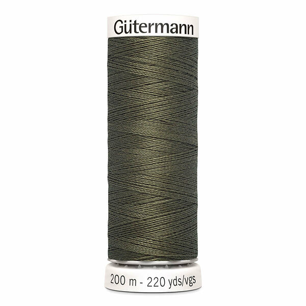 748277 Нить Sew-all для всех материалов, 200м, 100% п/э Gutermann(676 св.хаки)